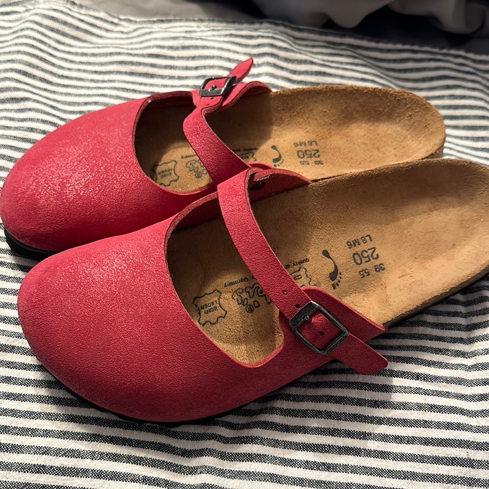 Birki’s slip on mule